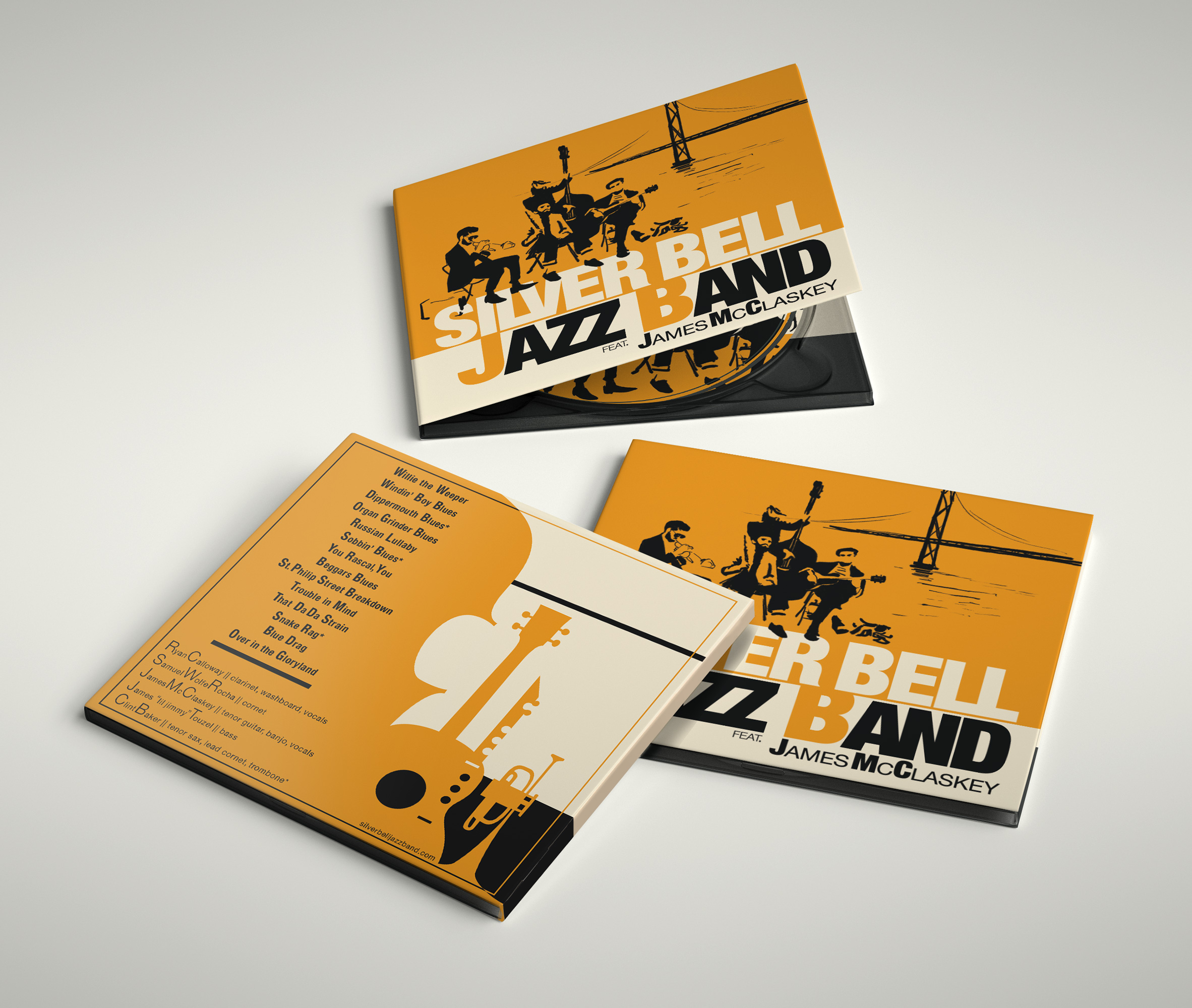 Silver Bell Jazz Band Final ALbum Design