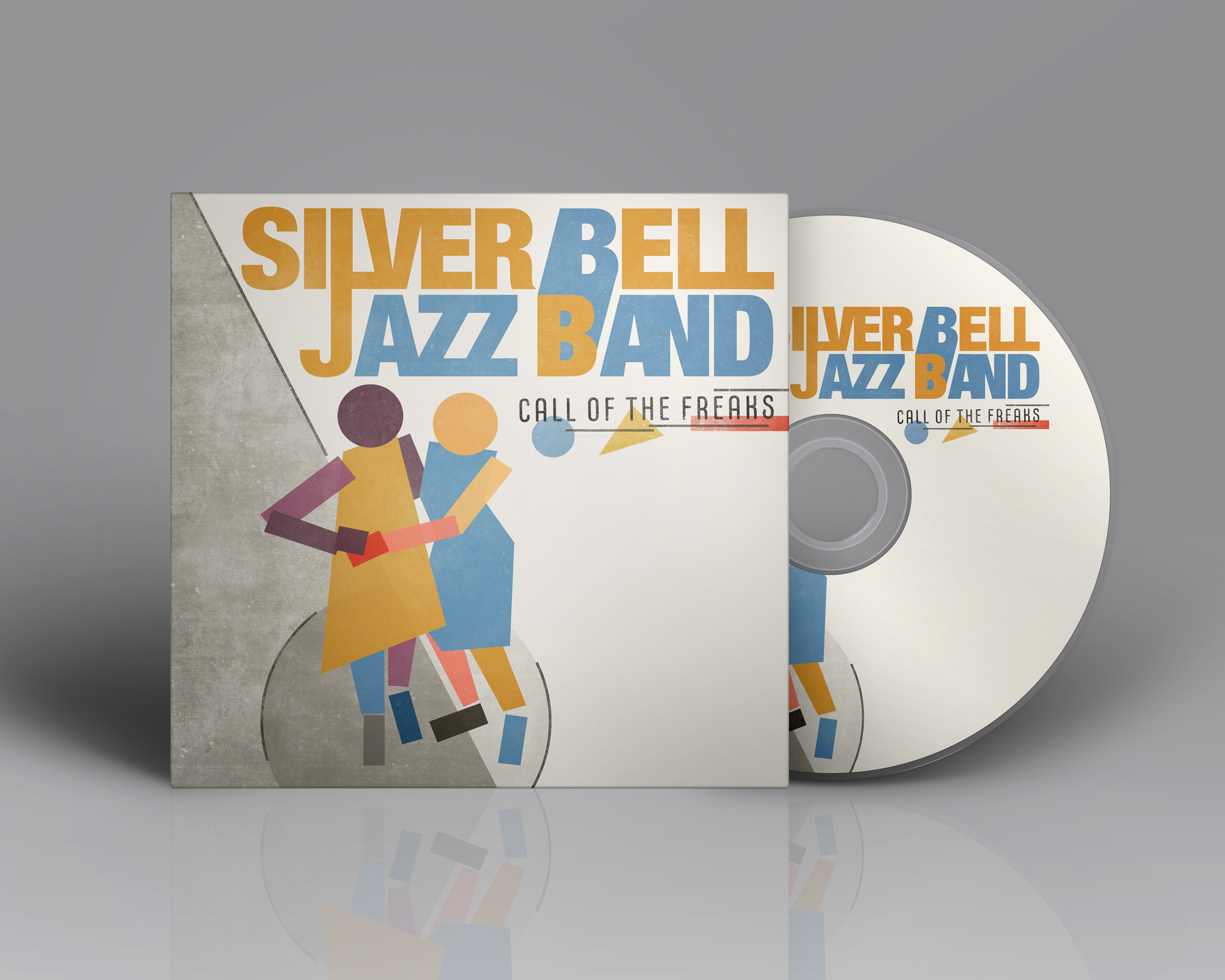 Call of the freaks Silver Bell Jazz Band album design