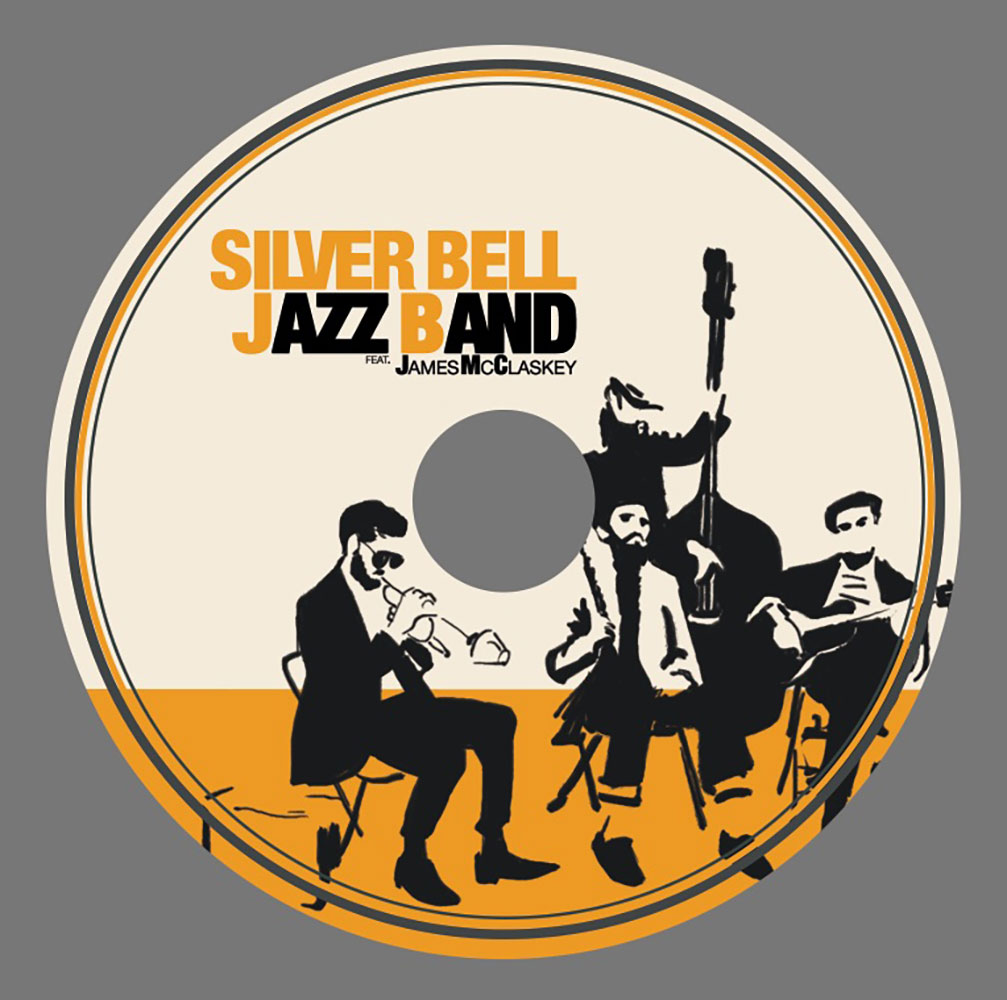Silver Bell Jazz Band Final ALbum Design CD Design