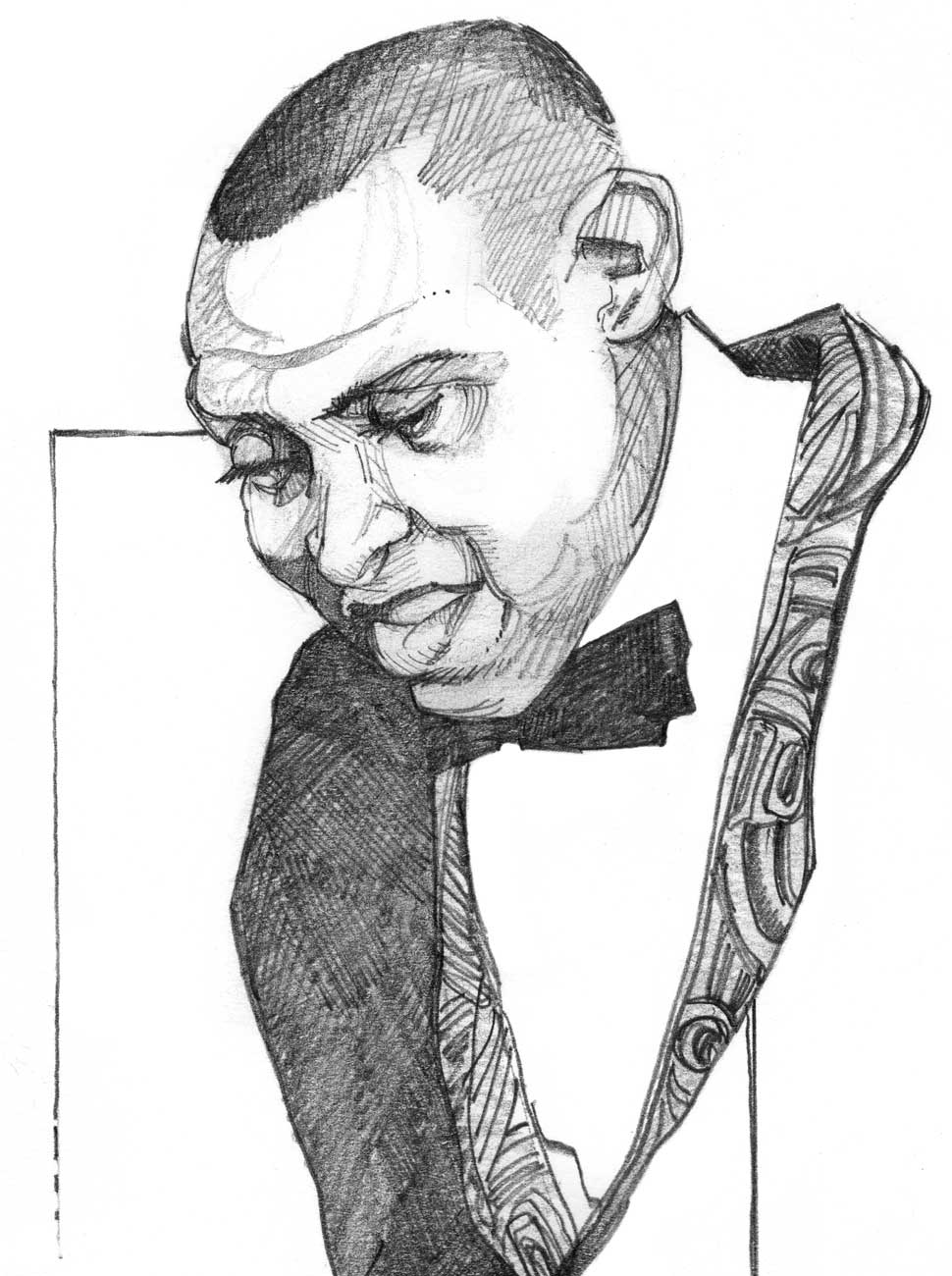 Masters of Swing Drawing, Lionel Hampton